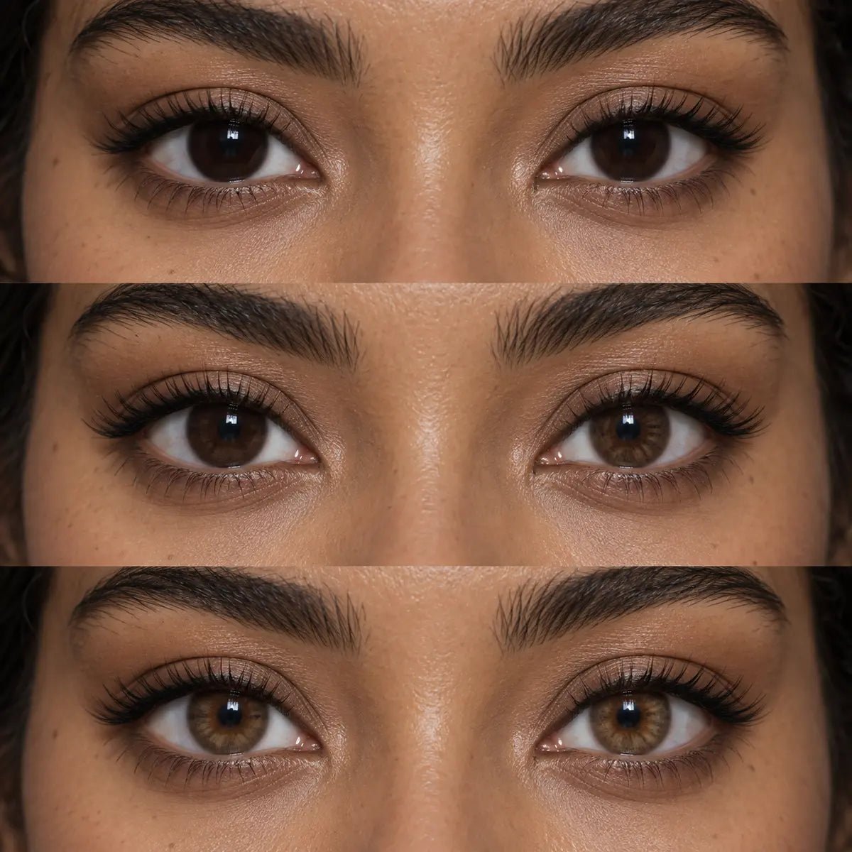 Brown Contact Lenses for Dark Eyes: A Photo and Pattern Comparison Guide - KPOP2