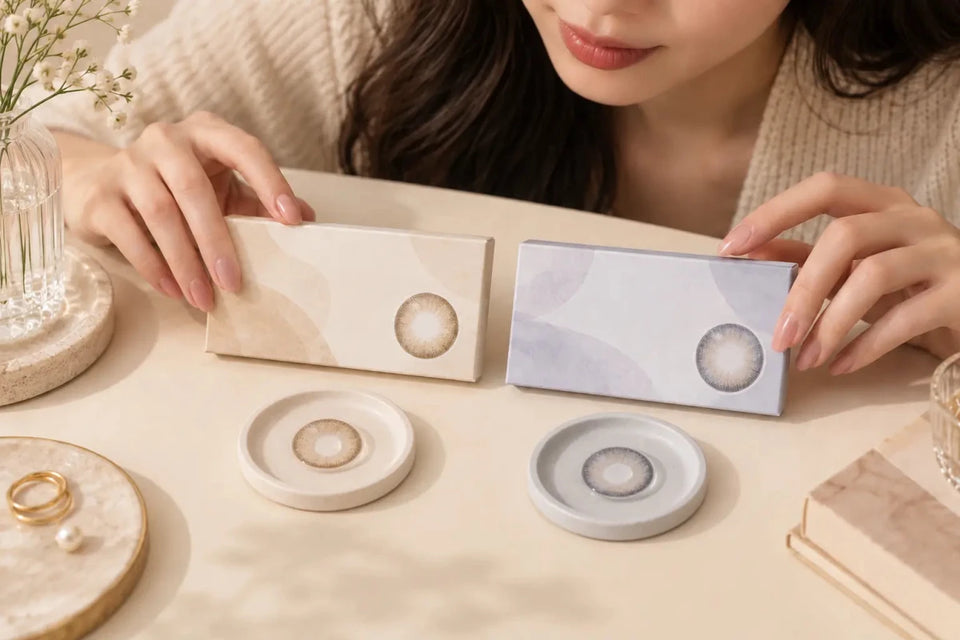 Buy 1 Get 1 Contacts With Different Left and Right Powers - KPOP2