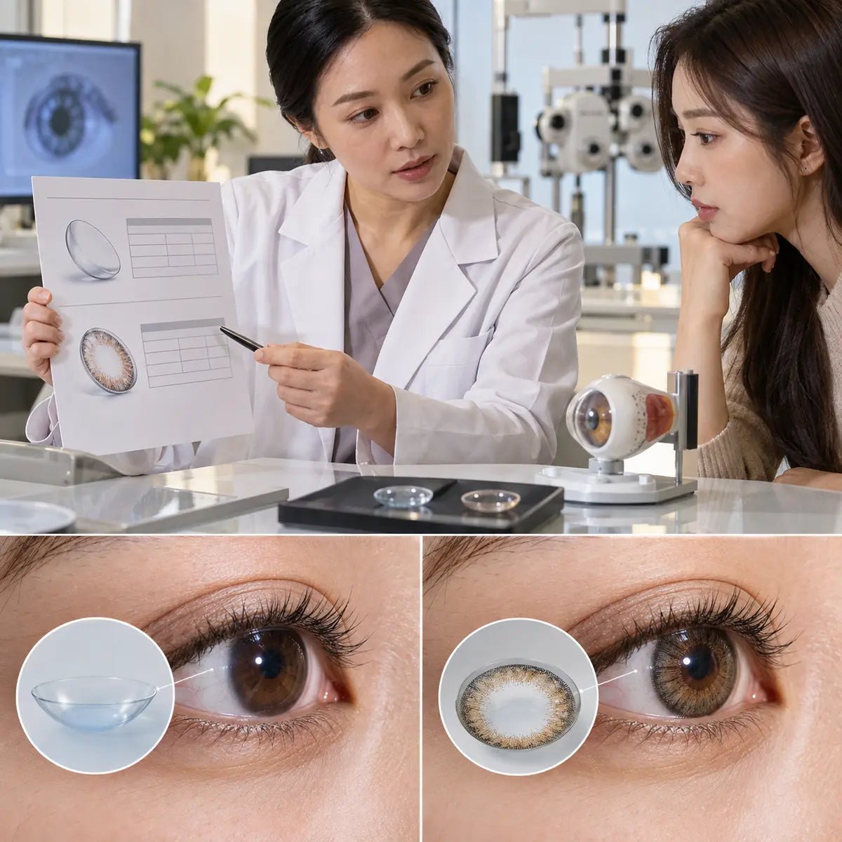Can I Use My Regular Contact Prescription for Colored Contacts? - KPOP2