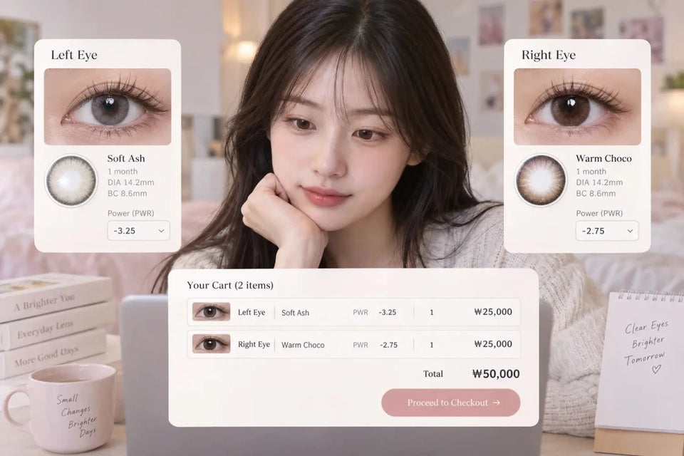 Can Your Left and Right Eyes Use Different Contact Lens Models? - KPOP2