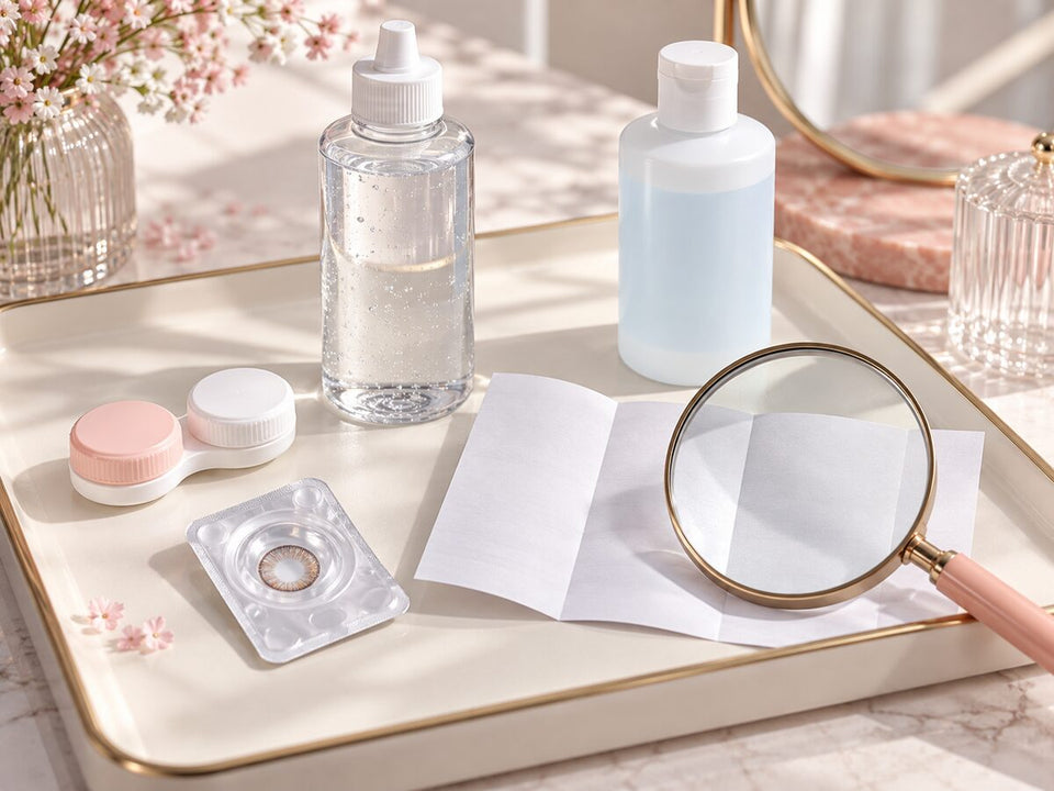 Choosing a Care Solution for Your Colored Contact Lenses - KPOP2