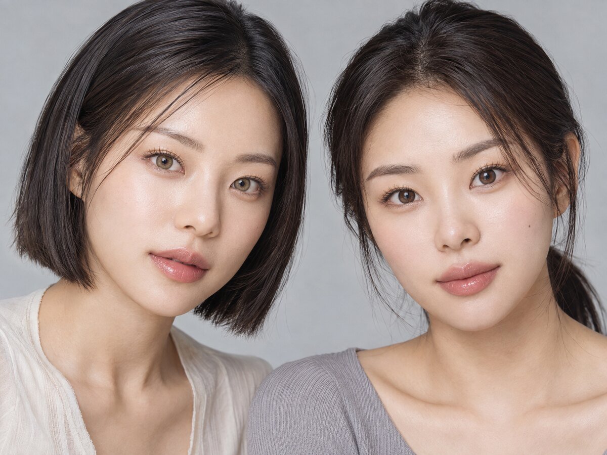 Colored Contacts With vs Without a Limbal Ring - KPOP2