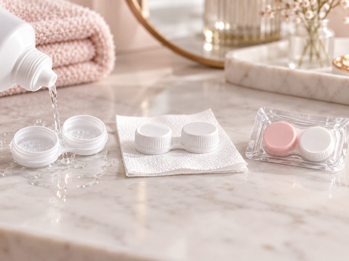 Contact Lens Cases: Cleaning, Drying and Replacement Questions - KPOP2