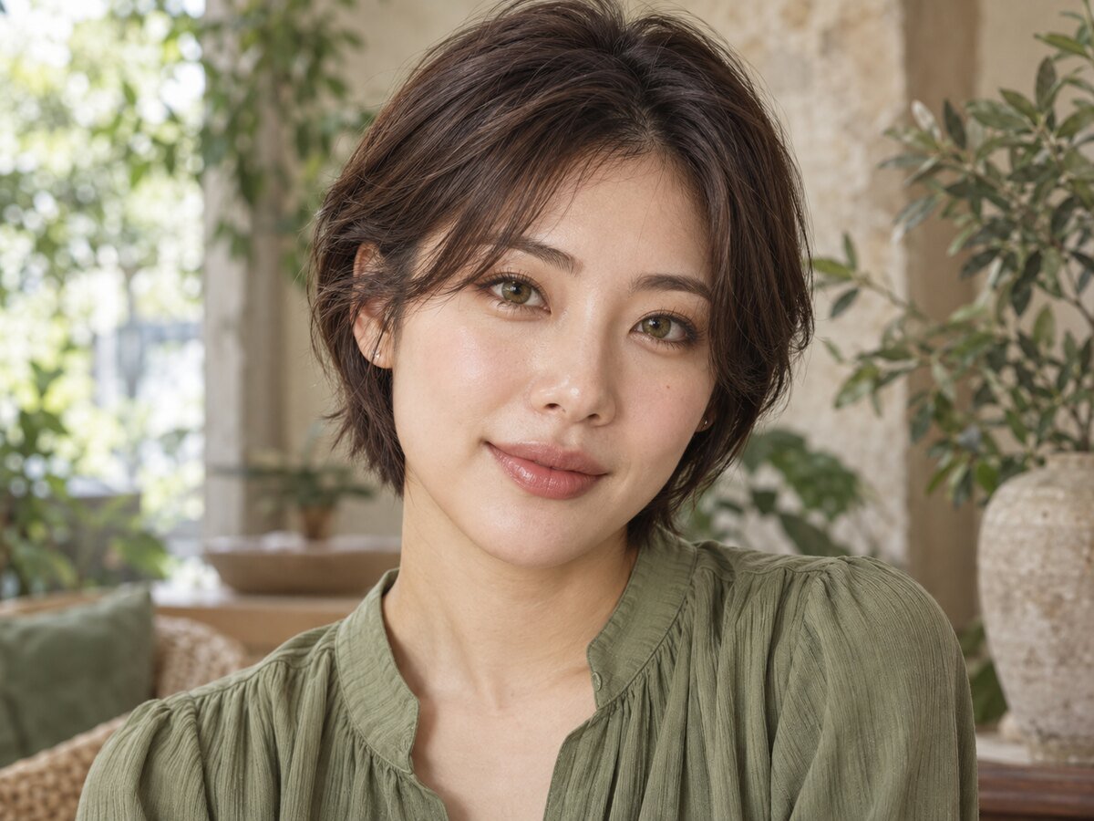 Green Contacts on Dark Eyes: Olive and Bright Green Compared - KPOP2