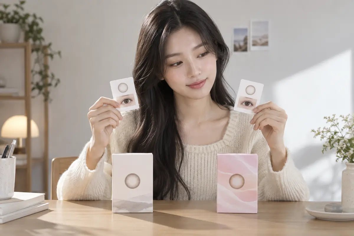 How to Find the Same Contact Lens After Packaging Artwork Changes - KPOP2