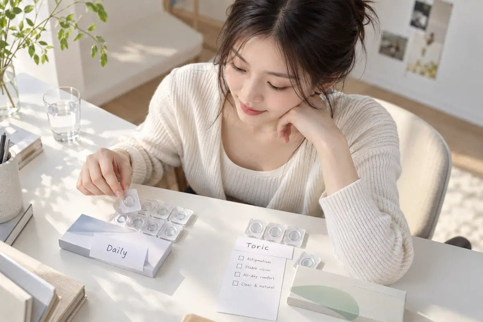 How to Separate LensTown Daily and Toric Products While Browsing - KPOP2
