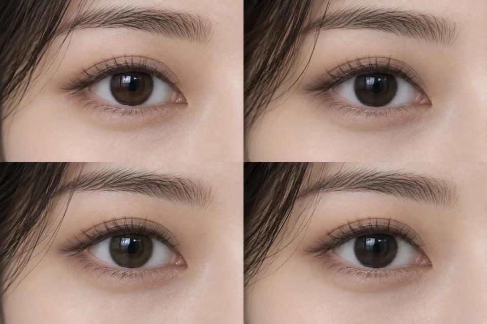 Lowest-Contrast Colored Contacts for Nearly Black Eyes - KPOP2