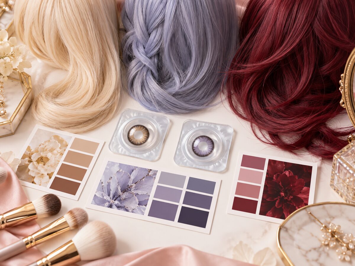 Match Cosplay Contacts with Your Character and Wig Color - KPOP2