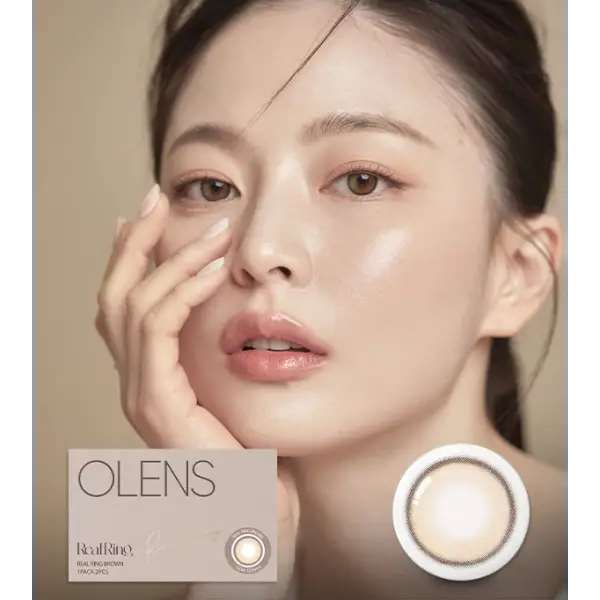 OLENS Real Ring Brown monthly contact lens product image