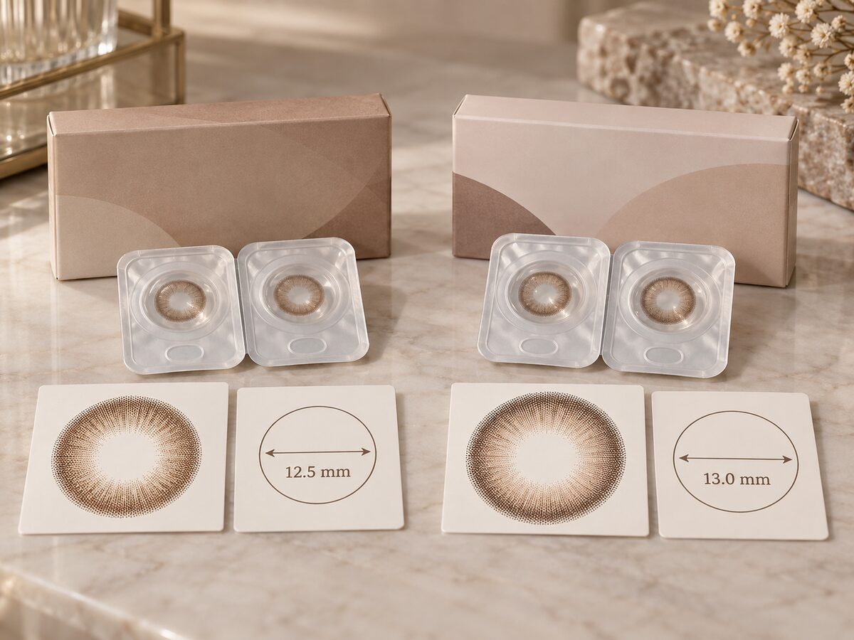 OLENS Real Ring Brown vs ViVi Ring Brown: Monthly Lens Comparison - KPOP2