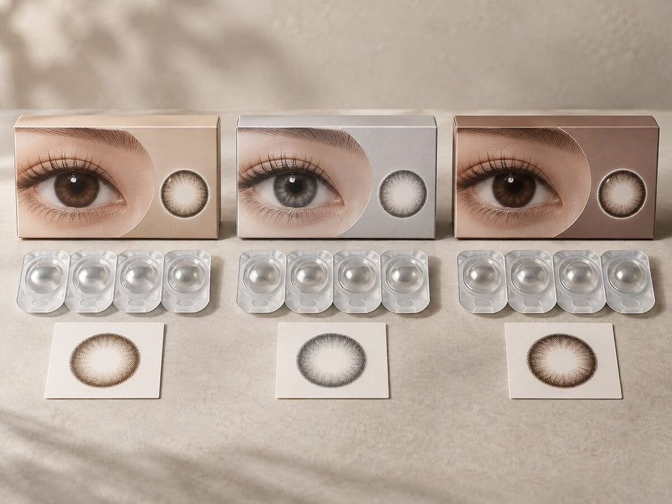 OLENS ViVi Ring 1Day Brown vs Gray vs Choco: Color and Power Options - KPOP2