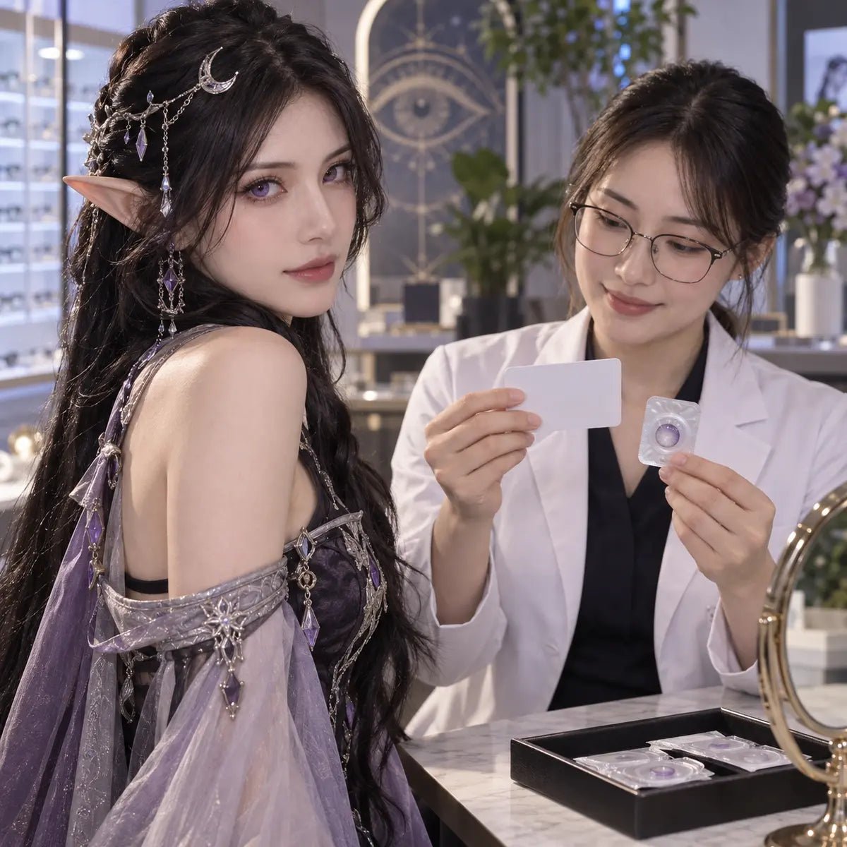Prescription Colored Contacts for Cosplay: Power, Base Curve, and Product Checks Explained - KPOP2