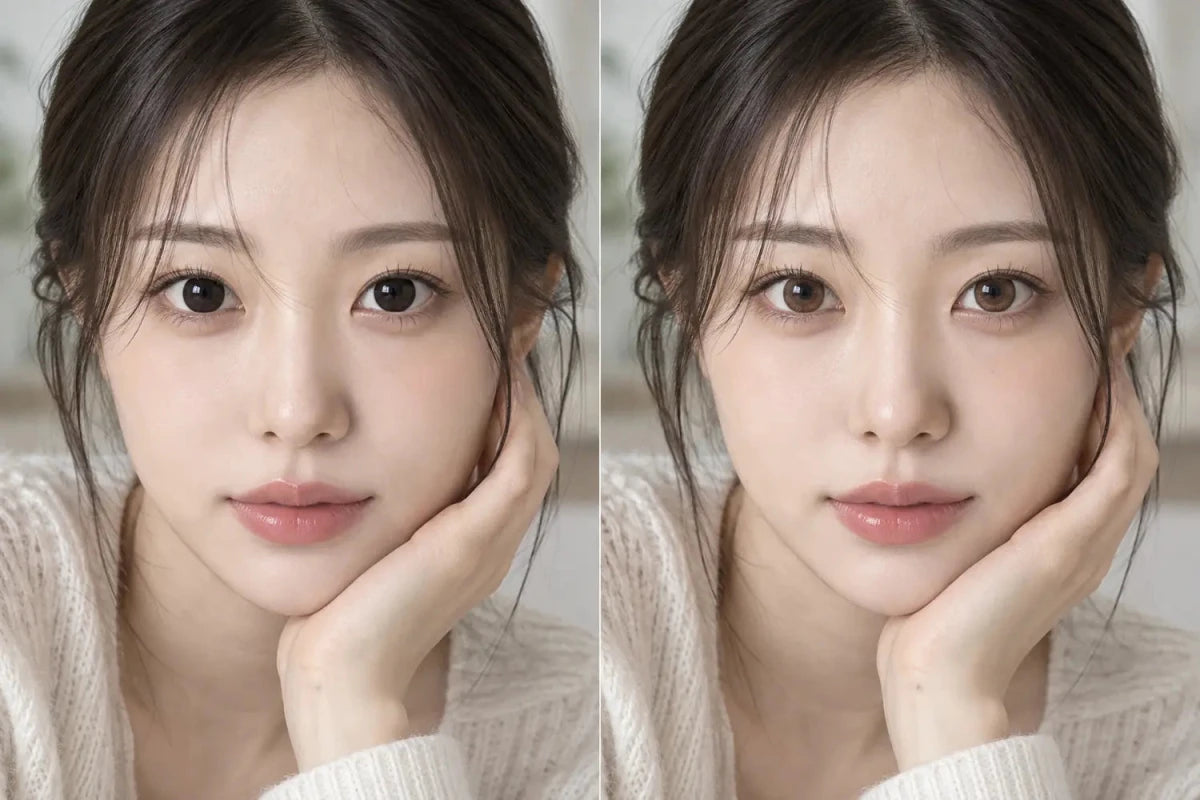 Why Brown Contacts Can Look Black on Dark Eyes - KPOP2