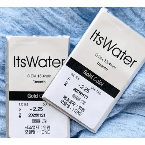 LENSTOWN It's Water Gold 13.4mm (2p) LENSTOWN It's Water Gold 13.4mm (2p)
