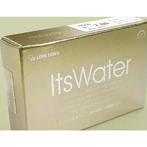 LENSTOWN It's Water Gold 13.4mm (2p) LENSTOWN It's Water Gold 13.4mm (2p)