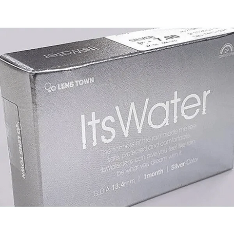 LENSTOWN It's Water Silver 13.4mm (2p) LENSTOWN It's Water Silver 13.4mm (2p)