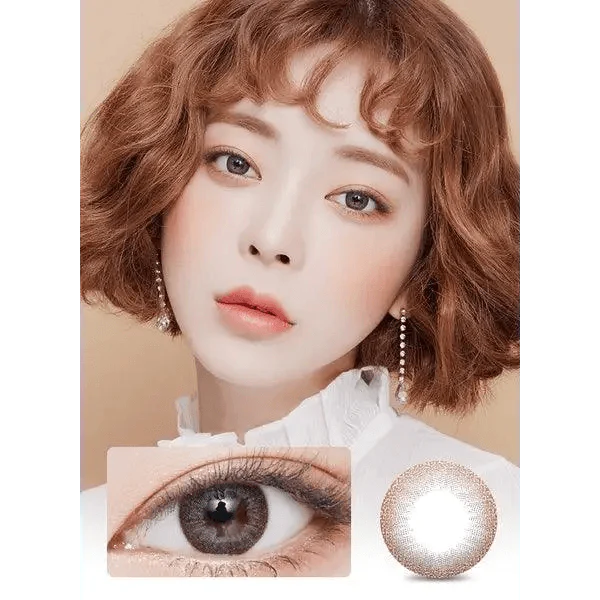 LensVery Rosee Classic Gray colored contact lens, 12.9mm graphic diameter, Monthly wear