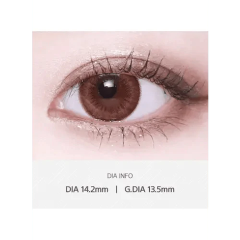 LENSVERY Seezle Brown 13.5mm LENSVERY Seezle Brown 13.5mm
