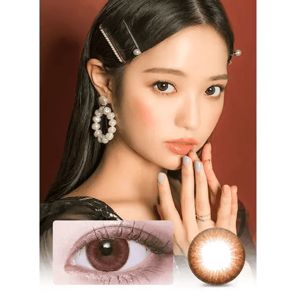 LENSVERY Seezle Brown 13.5mm LENSVERY Seezle Brown 13.5mm