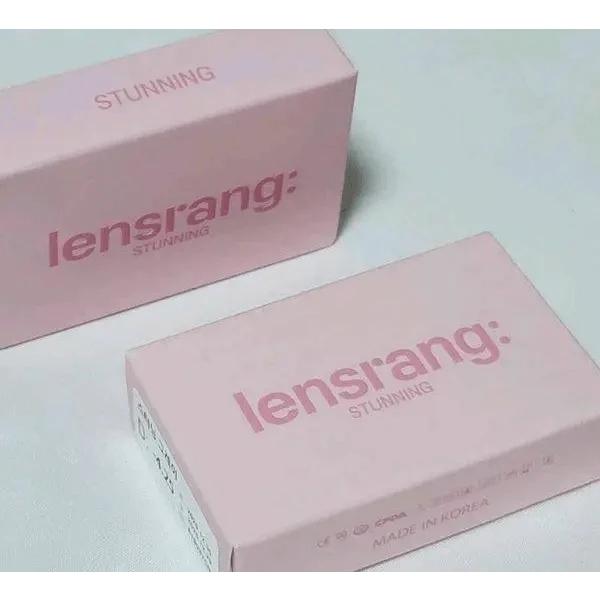 LensRang Stunning Brown — contact lens packaging