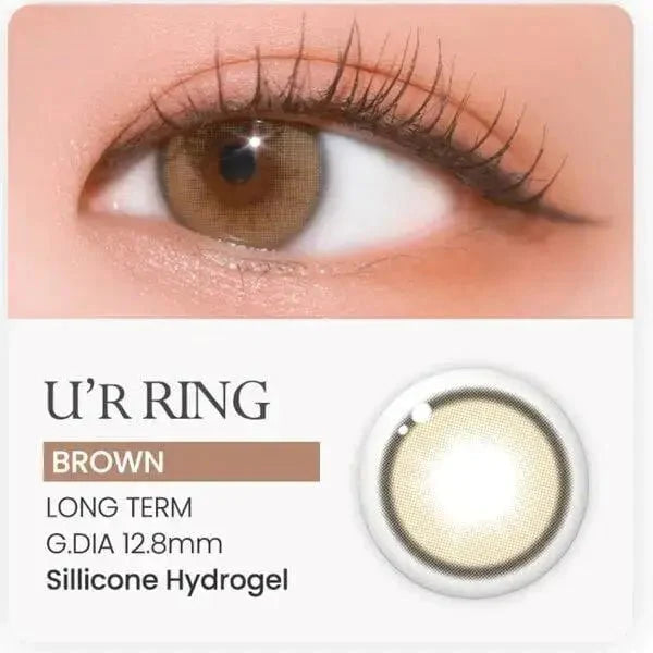 LENTOWN UR Ring Brown Toric 12.8mm