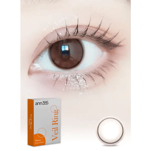 LENSVERY Veil Ring Brown LENSVERY Veil Ring Brown