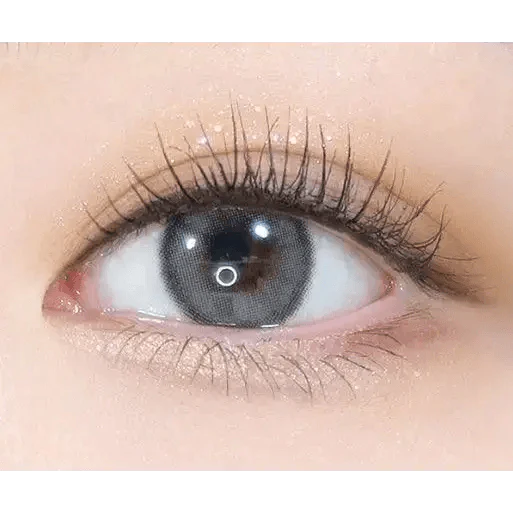 Olens ViVi Ring Gray Toric colored contact lens, 13.0mm graphic diameter, Monthly wear