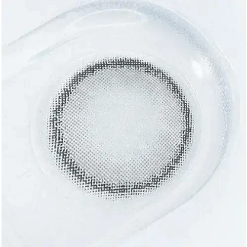 Olens ViVi Ring Gray Toric colored contact lens, 13.0mm graphic diameter, Monthly wear
