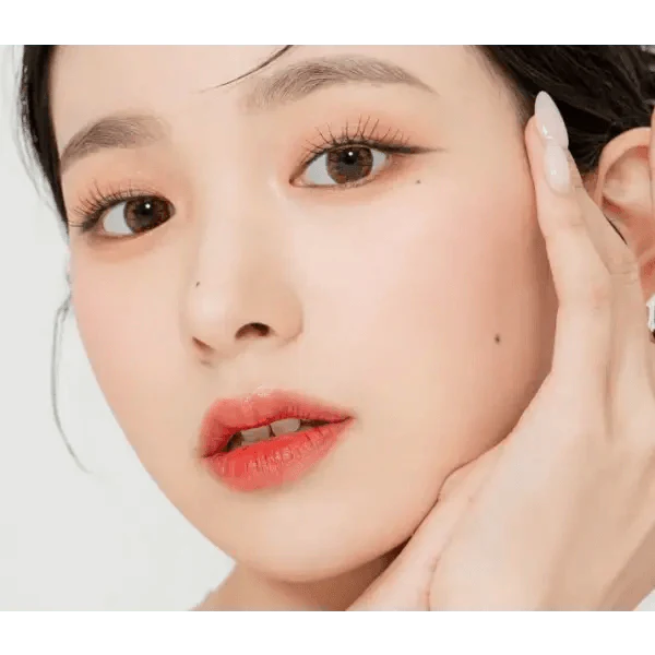 LensRang With Rang Hazel Brown — model portrait showing the contact lens look