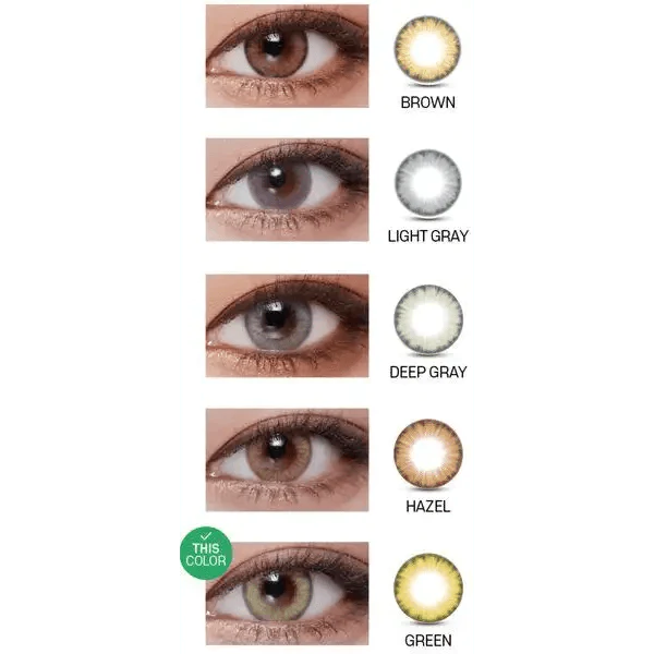 LENSVERY Wonder Eye Green 13.4mm LENSVERY Wonder Eye Green 13.4mm