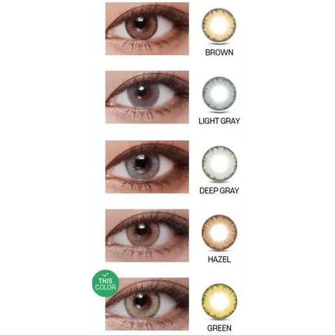 LENSVERY Wonder Eye Green 13.4mm LENSVERY Wonder Eye Green 13.4mm