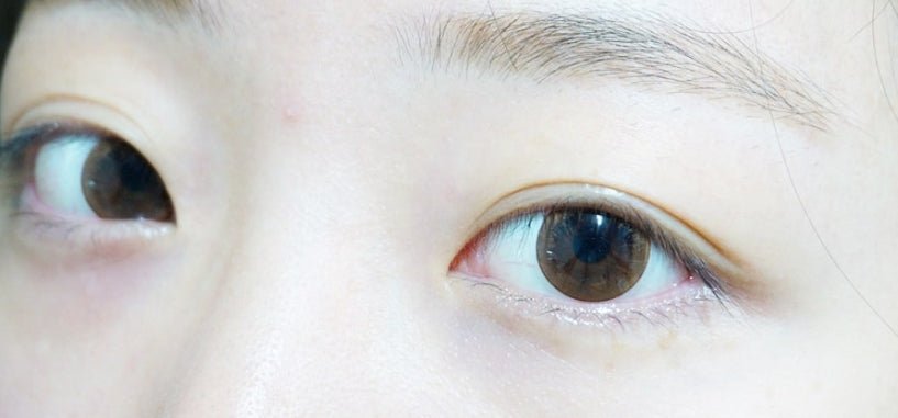 Bausch + Lomb Lacelle Crystal Brown (6p) colored contact lens, 12.7mm graphic diameter, Monthly wear