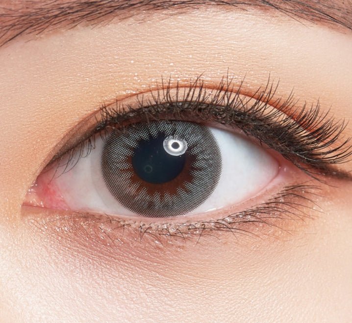 Bausch + Lomb Lacelle Mystic Gray (6p) colored contact lens, 12.7mm graphic diameter, Monthly wear
