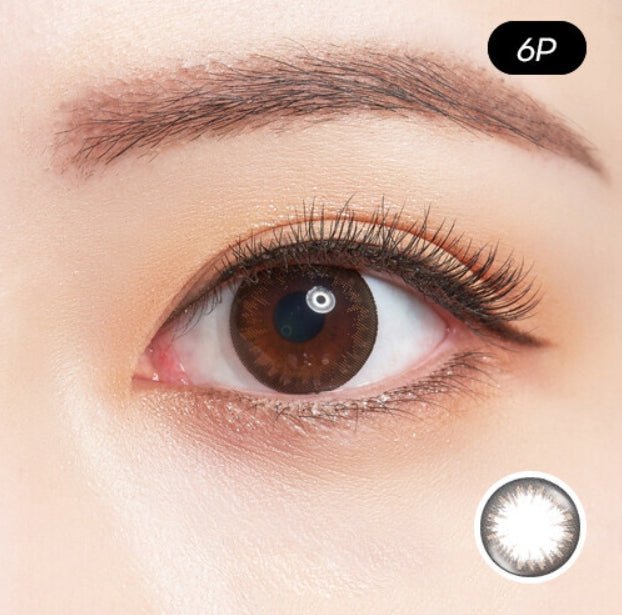 Bausch + Lomb Lacelle Sparkling Black (6p) colored contact lens, 12.7mm graphic diameter, Monthly wear