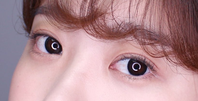 Bausch + Lomb Natural Pure Black (90p) colored contact lens, 12.6mm graphic diameter, Daily wear