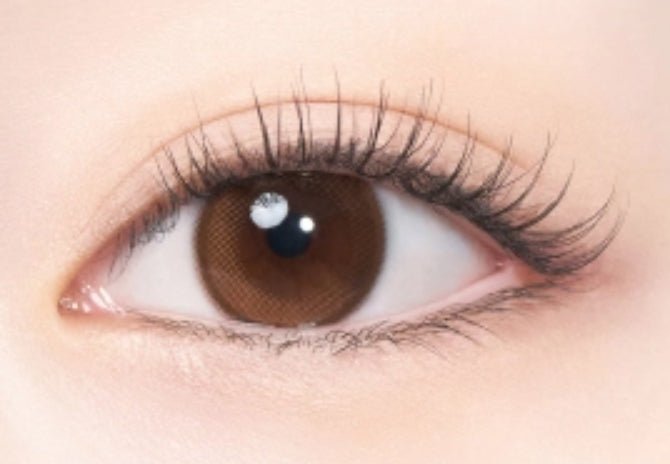 Bausch + Lomb Lacelle Aurora Brown (30p) colored contact lens, 13.0mm graphic diameter, Daily wear