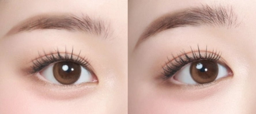 Bausch + Lomb Lacelle Aurora Brown (30p) colored contact lens, 13.0mm graphic diameter, Daily wear