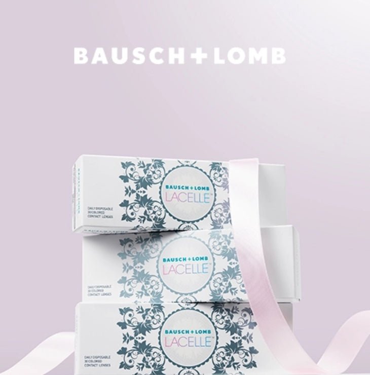 Bausch + Lomb Lacelle Bambi Brown (30p) colored contact lens, 12.7mm graphic diameter, Daily wear