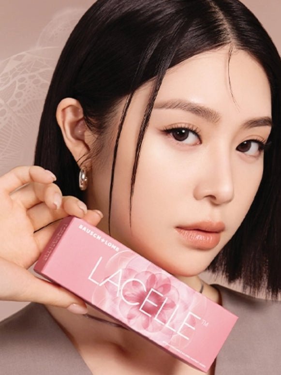 Bausch & Lomb Lacelle Luminous Gray (30p) colored contact lens, 12.7mm graphic diameter, Daily wear