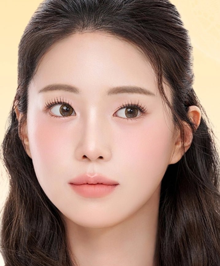 Bausch + Lomb Lacelle Shimmering Gold Brown (30p) colored contact lens, 12.9mm graphic diameter, Daily wear