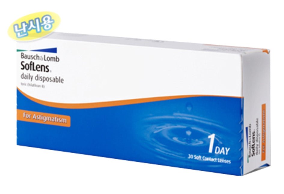 Bausch + Lomb SoftLens Astigmatism (30p) colored contact lens, 14.2mm graphic diameter, Daily wear