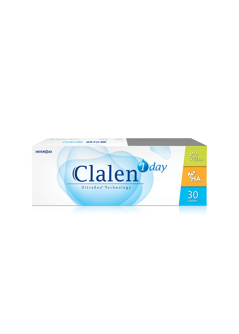 Clalen Clear Daily — contact lens packaging