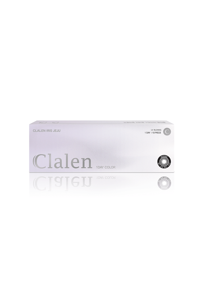 Clalen Iris MIZONG Black Daily 13.8mm — contact lens packaging