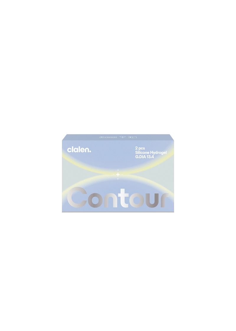 Clalen O2O2 Contour Brown Monthly 13.4mm (2p) — image 4