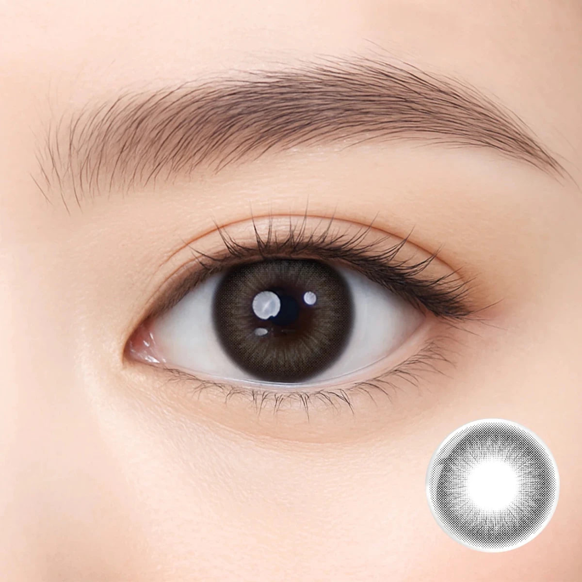 Clalen O2O2 Micellia Lake Gray Monthly 13.3mm (2p)