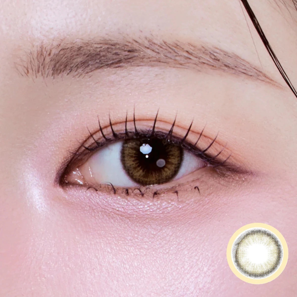 Clalen O2O2 Natural Brown Monthly 12.7mm (2p)