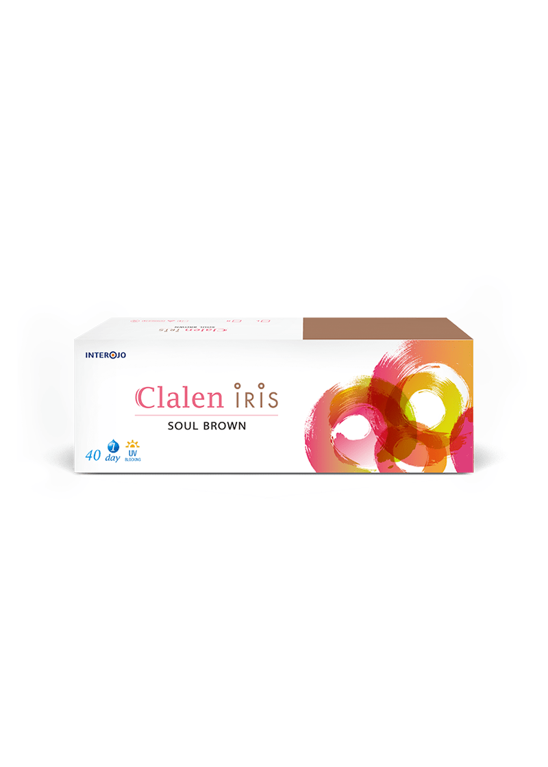 Clalen Soul Brown Daily 12.9mm — contact lens packaging