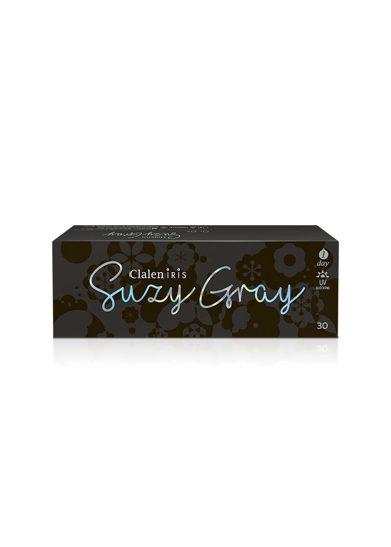 Clalen Suzy Gray Daily 12.9mm — contact lens packaging