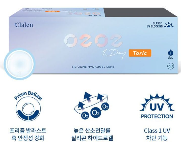 Claren O2O2 Clear Astigmatism (30p)
