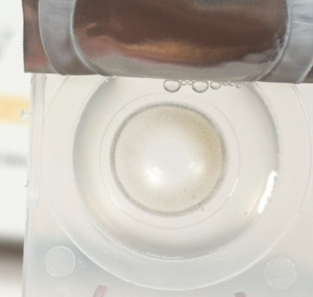 Cocoview Arty Olive Brown (10p) colored contact lens, 12.5mm graphic diameter, Daily wear